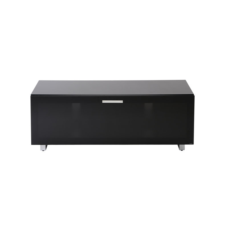 Carnlea Unfinished TV Stand for TVs up to 55", Black