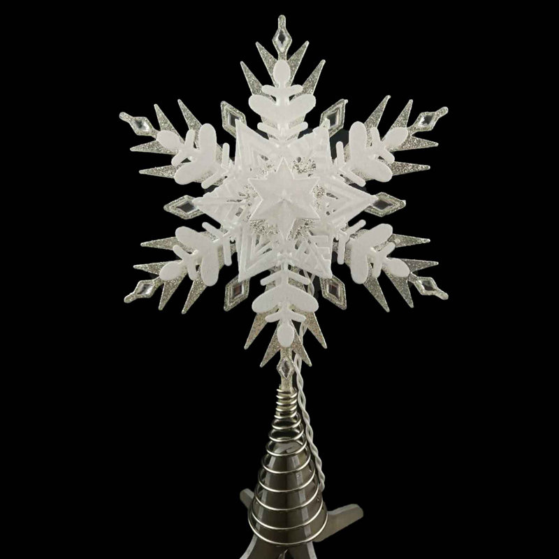 14.17'' No Theme Lighted Shatterproof Tree Topper