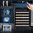 Yesurprise Single Zone 23.43 " Freestanding 46 Bottle Wine Refrigerator