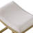 ROME + OAK Parker Backless Counter Stool, Natural with Cream Fabric-1448617558