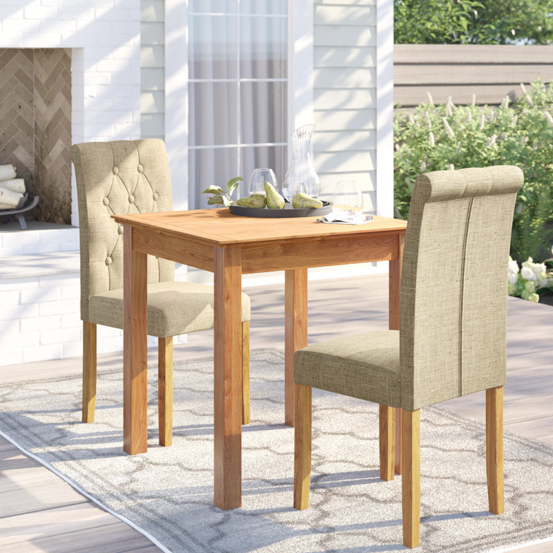 Middlebury 2 - Person Solid Oak Dining Set