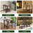 Patio Adirondack Side Table, Outdoor End Tables All-Weather Resistant HDPE Humidity-Proof Long Time Use for Deck, Lawn,Garden, Porch, Backyard End Table-448032355