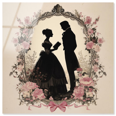 Décoration murale «Delicate Matters of the Heart» par Art Remedy, prêt à accrocher, 12 x 12