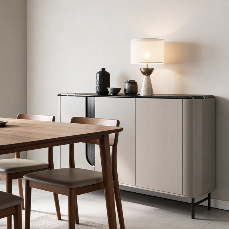 Italian minimalist entrance storage cabinet