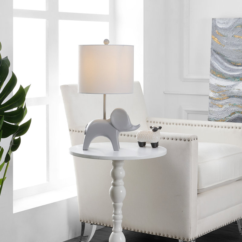 Lampe de table 20 po Dalton, Gris