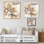 Simple fleur beige III - art mural floral-1783574968-1783574974