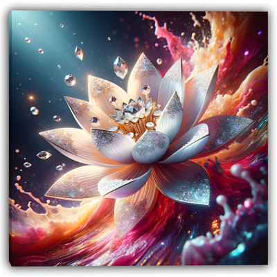 Lotus Jewel in Cosmic Splash