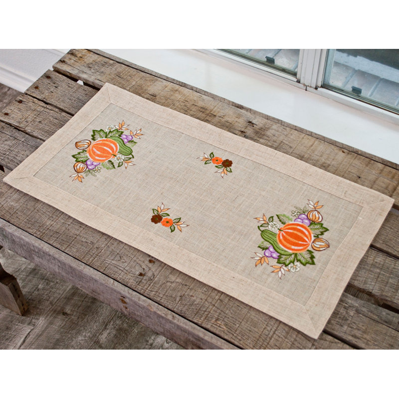 Chemin de table Jacqueline, 27 po x 13 po