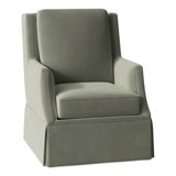 Savannah Skirted Swivel Glider