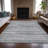 Machine Washable Indoor/Outdoor Xhevrie Gray Rug-112171269