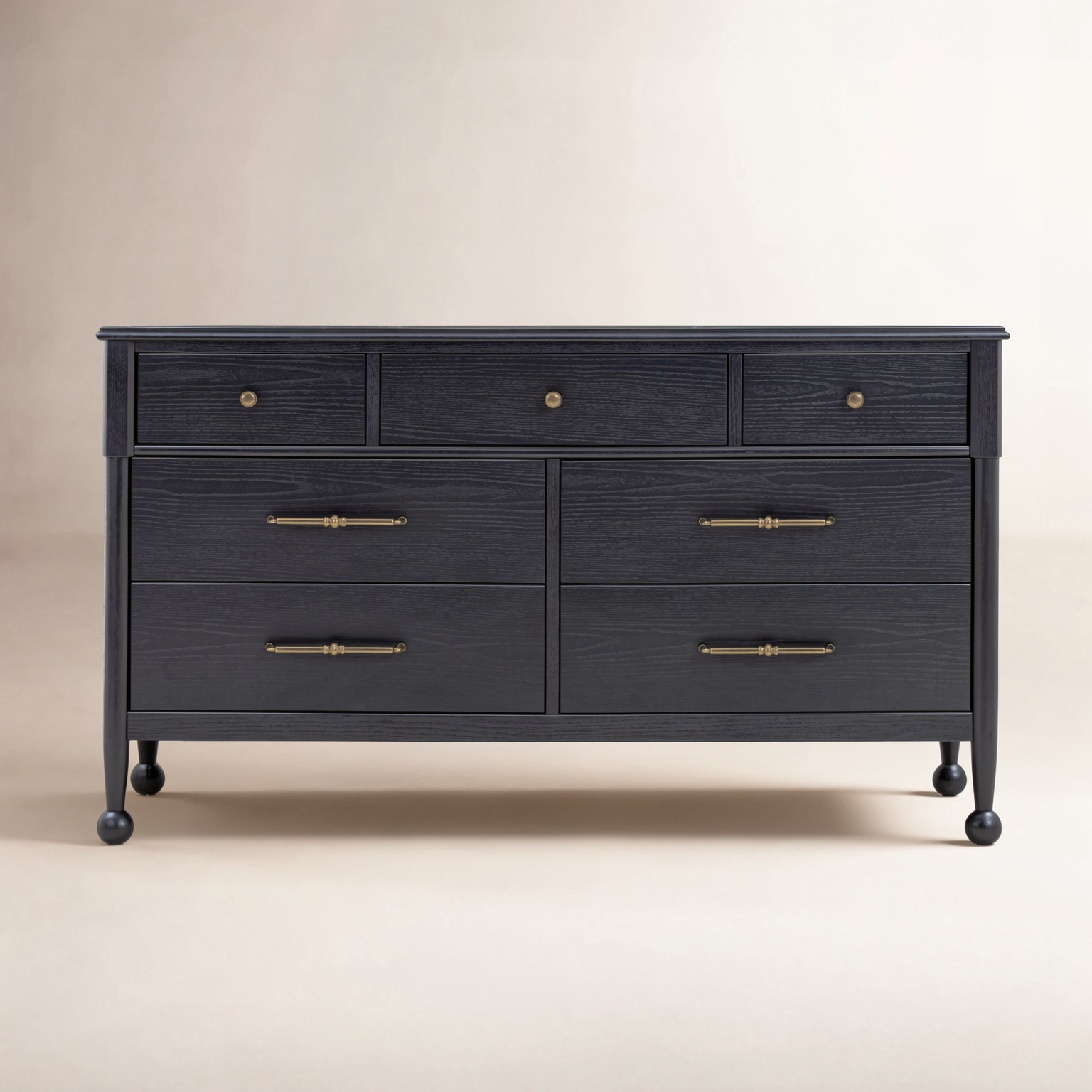 Alouette Kids 7-Drawer Dresser, Archival Black