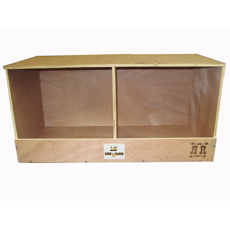 Rugged Ranch Duplex Wooden Nesting Box