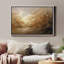 «Abstract Earth Tone Landscape with Radiant Light», reproduction d'art encadrée-746406984-746406986