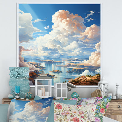 «Sky View The Art Of Clouds II» - art mural nuages