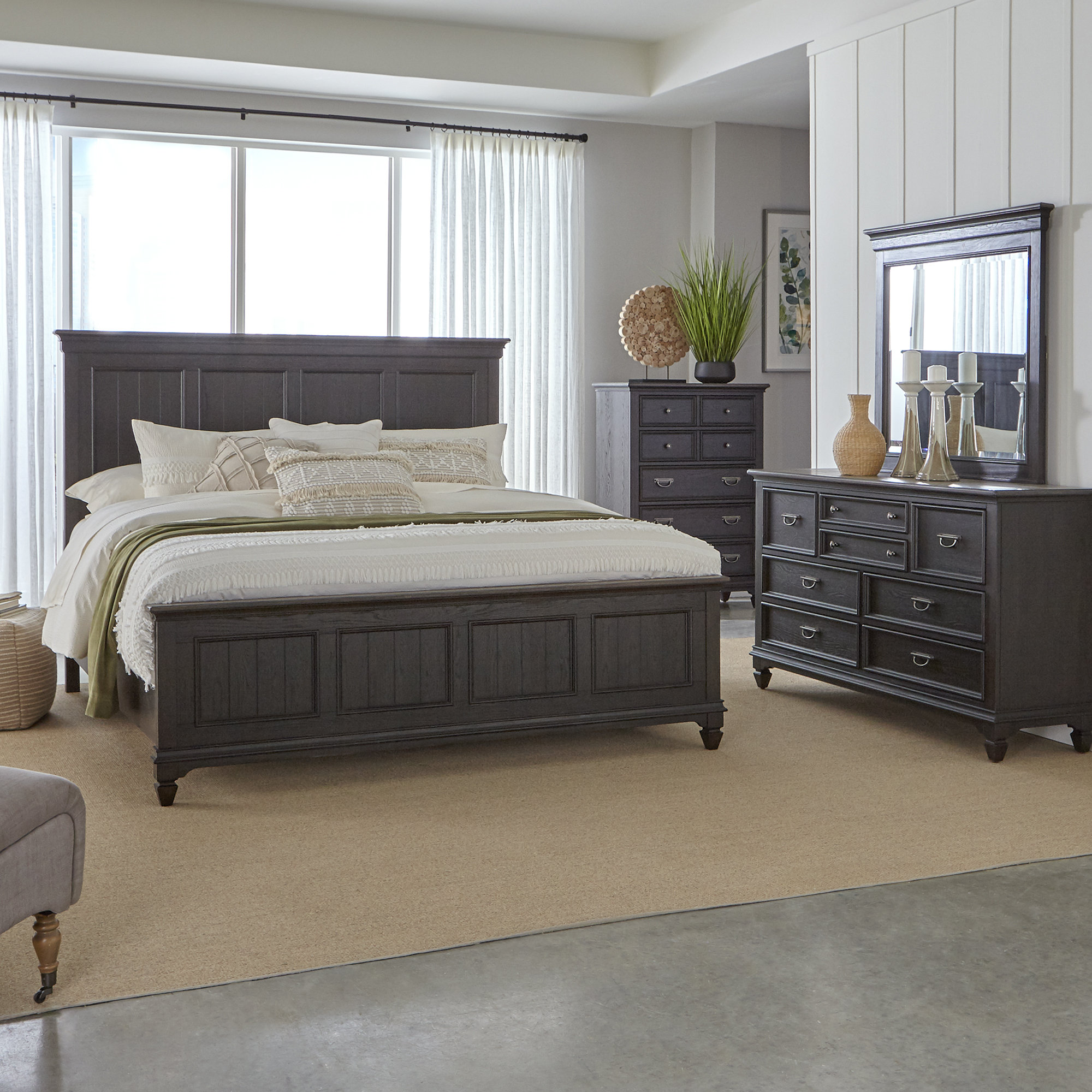 Belmar 7 Pc White Colors,White Twin Bedroom Set - Rooms To Go