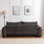 Canapé à 2 places, canapé confortable avec 2 coussins et 2 coussins décoratifs, canapé de salon-1515889170