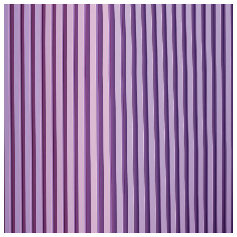 Coussins décoratifs mauves à rayures verticales, 18 x 18 inches