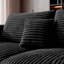 Canapé rembourré double couche de 105 pouces, assise profonde avec soutien lombaire, aucun assemblage requis, assise et inclinaison confortables-897672969