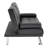 Crifasi Twin 38.6'' Faux Leather Convertible Sofa-1626727332