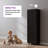 75" Extra Tall Kitchen Pantry Storage Cabinet with 2 Doors, 5 Shelves (3 Adjustable) & Anti-Tip Kit (Black)-295924289