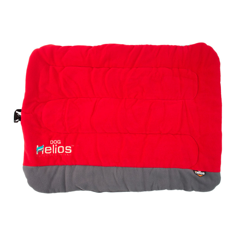 Dog Helios Combat-Terrain Outdoor Cordura-Nyco Travel Folding Dog Bed, Medium (31.5" W x 23.6" D x 4" H), Red