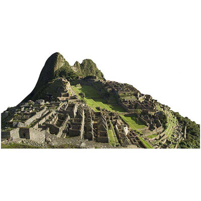 Accroche en carton inca machu picchu