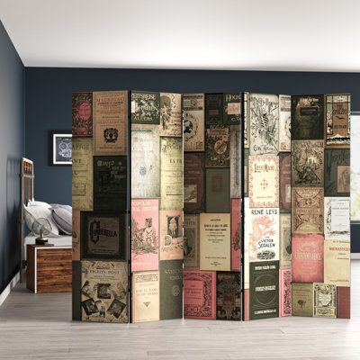 Doss Solid Wood Folding Room Divider