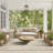 Abani OCE110A Striped Beige Brown Indoor/Outdoor Area Rug-984425276