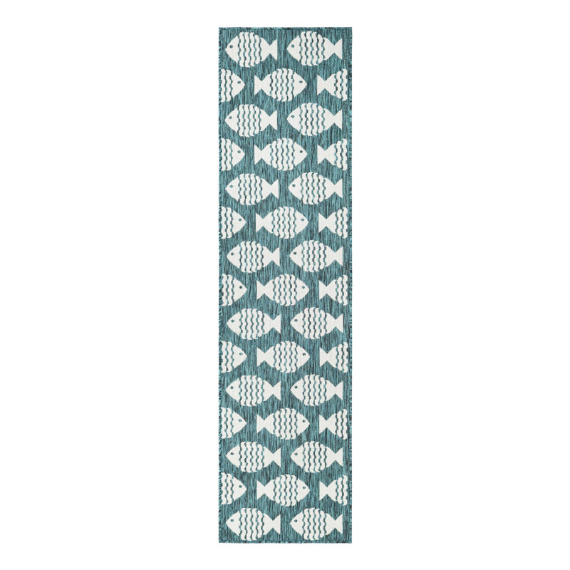 Tapis d'extérieur intérieur / extérieur Coastal, Tapis de couloir 2 pi x 8 pi