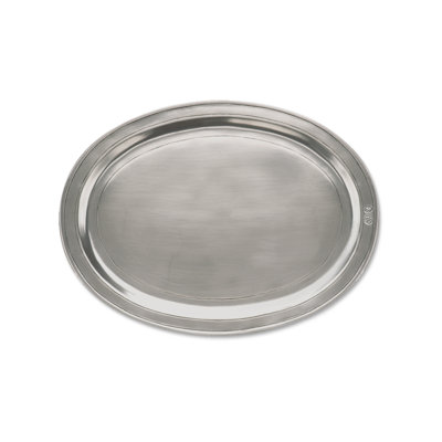 Oval Incised Platter
