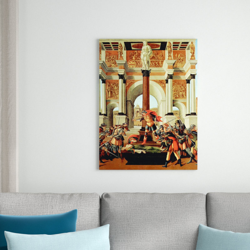 'Death of Lucretia' Graphic Art Print
