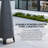 SUNJOY 57 Inch 2-in-1 Chiminea Fire Pit & Grill - Grey Metal Outdoor Chiminea with Removable Stainless Steel Grill Grate, PVC Cover, and Mesh Safety Screen Door-115855086