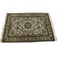 Tapis floral en laine noué à la main à motif floral