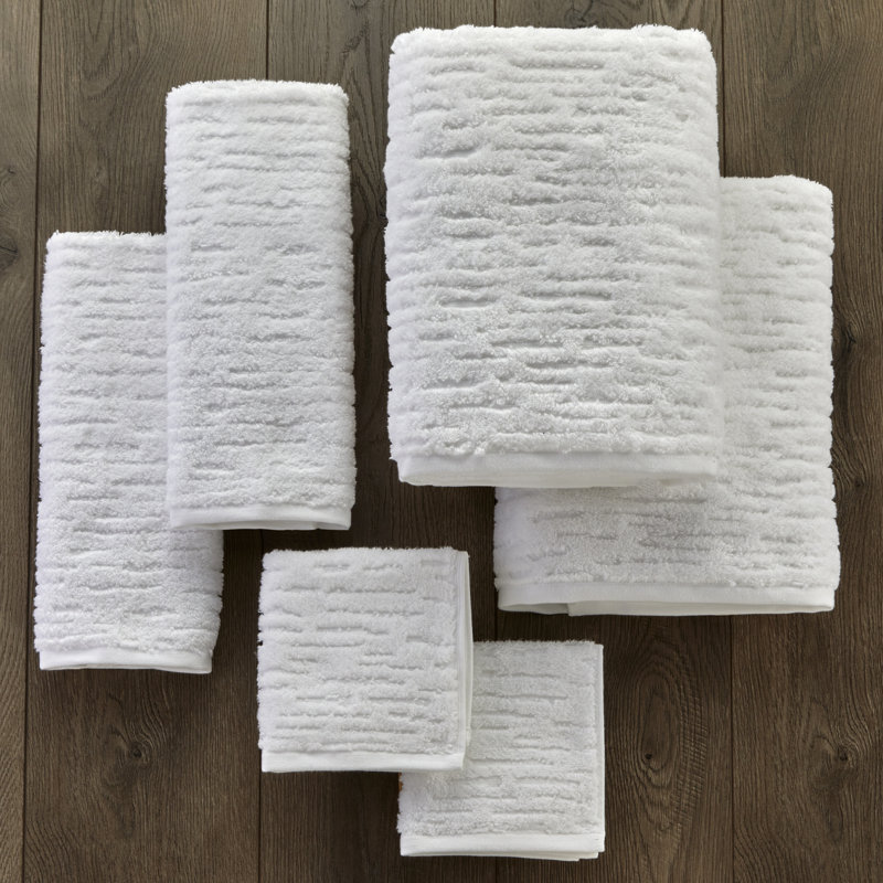 CLOUDSOFT Cotton Set Guest Room Case Pack, Clay, Bath Towels - 2, Hand Towel - 2,  Washcloths - 2