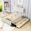 Lit plateforme tapissier avec lit gigogne et 3 tiroirs-343874609-343874606