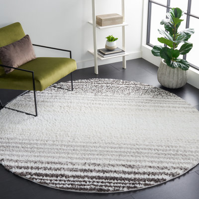Berber Shag Performance Striped Rug