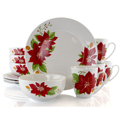 Phippen Stoneware Dinnerware Set 12 Piece - Service for 4