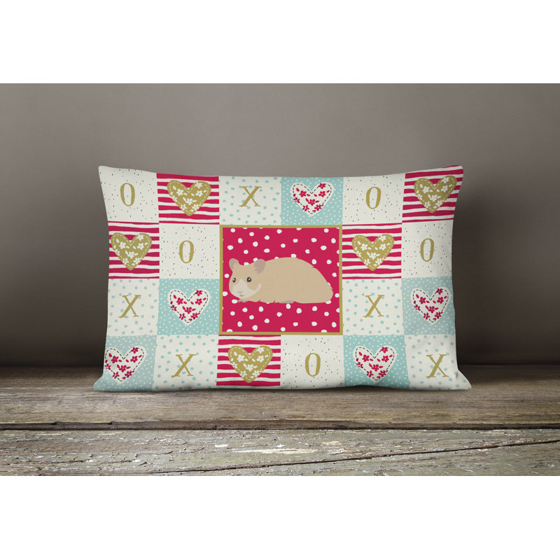  Coussin d'extérieur Syrian Hamster Love