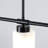 Delvin Delmo 3 - Light 31.5" Modern Linear  Kitchen Island Lighting Fixture With Milk Glass Shade Pendant Light For Dining Room Kitchen Island With Adjustable Rods-1796048100