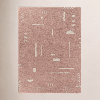 Morin Geometric Shag Rug