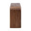 Console Wynne en bois de mindi de 65 po de largeur, brun moyen