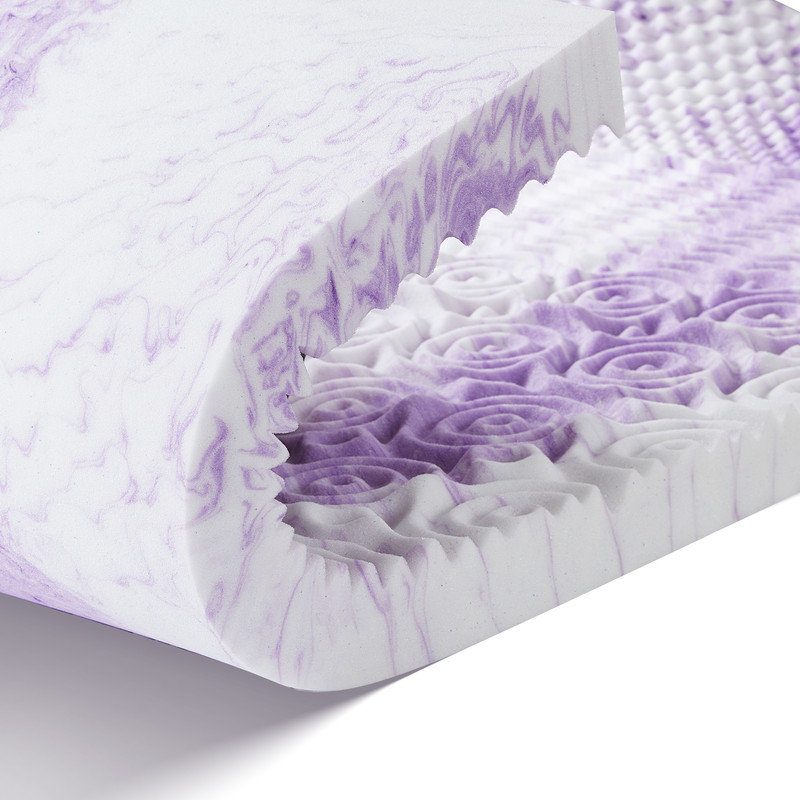 Surmatelas en mousse à mémoire de forme 5 po Arlott, Très grand
