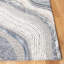 Tapis gris / ivoire en laine touffeté à la main à motif abstrait Albrey-885356342