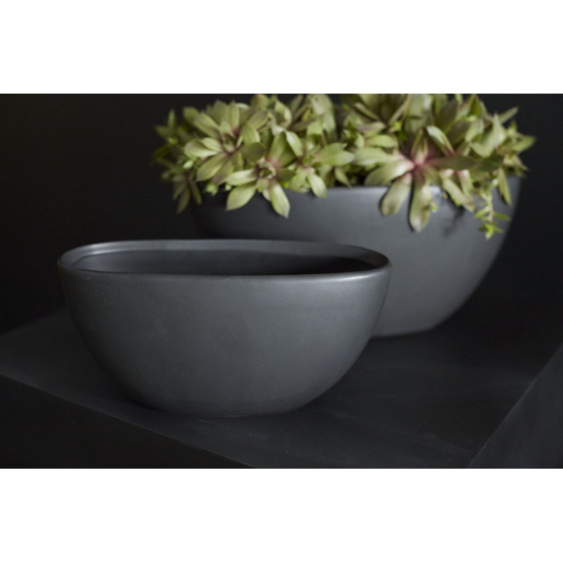 Vase de table 5,25 po, Noir