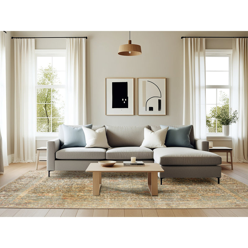 Antonella Oriental Indoor Rug, Rectangle 6' x 9'