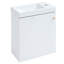 Armoire de salle de bain murale avec lavabo en céramique-1215398902