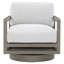 Tanah Outdoor Teak Swivel Lounge Chair