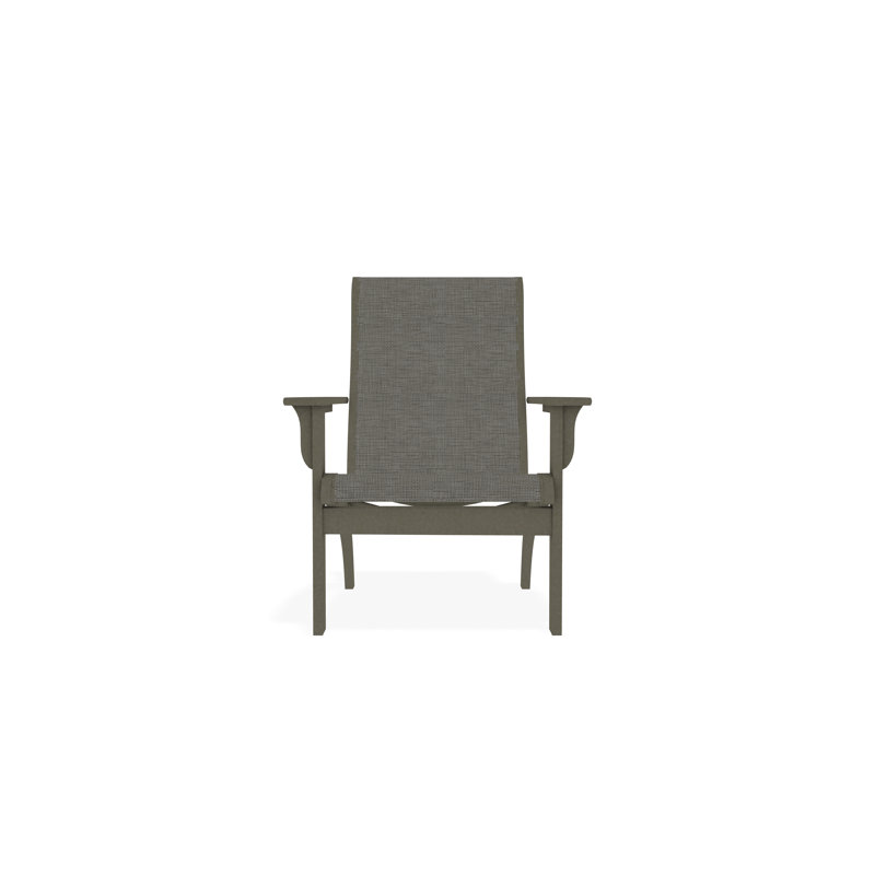Adirondack MGP Polymer Outdoor Lounge Chair, Storm, Burke