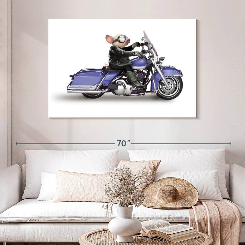 Hog, 32" H x 48" W