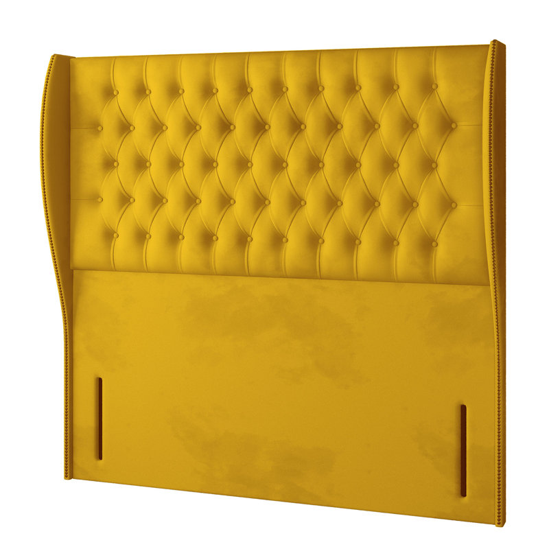Mandalay Divan Bed Base, Turmeric, 2 Foot-End Drawers, Kingsize